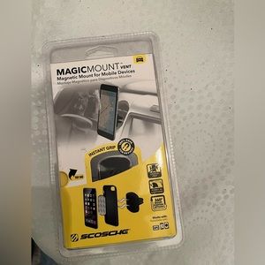 Magic mount for cell phones